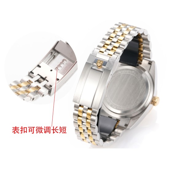 Tudor-Heritage Tudor-Black Bay 41 YG/SS Black Dial 3TF Asia 2824 Automatic