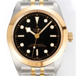 Tudor-Heritage Tudor-Black Bay 41 YG/SS Black Dial 3TF Asia 2824 Automatic