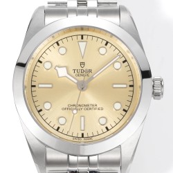 Tudor-Heritage Tudor-Black Bay 41 SS/SS Gold Dial 3TF Asia 2824 Automatic