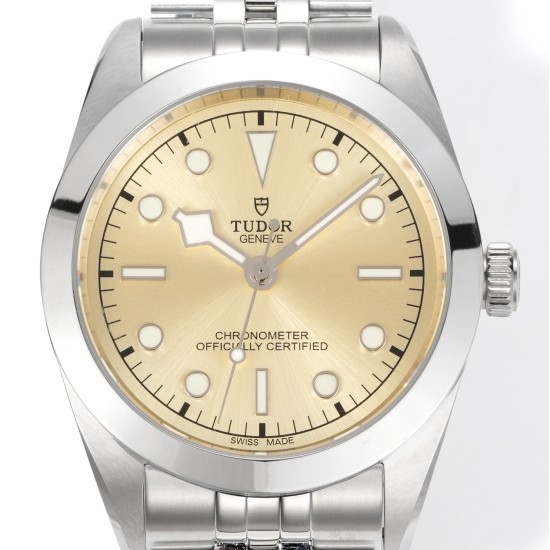 Tudor-Heritage Tudor-Black Bay 41 SS/SS Gold Dial 3TF Asia 2824 Automatic