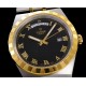 Tudor-Royal Day-Date 41mm SS/YG Black/Rmn V7F A2824