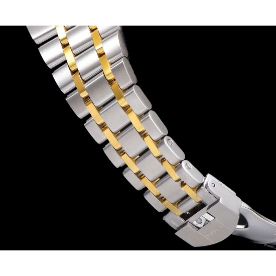 Tudor-Royal Day-Date 41mm SS/YG Black/Rmn V7F A2824