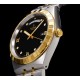 Tudor-Royal Day-Date 41mm SS/YG Black/Dia V7F A2824