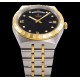 Tudor-Royal Day-Date 41mm SS/YG Black/Dia V7F A2824