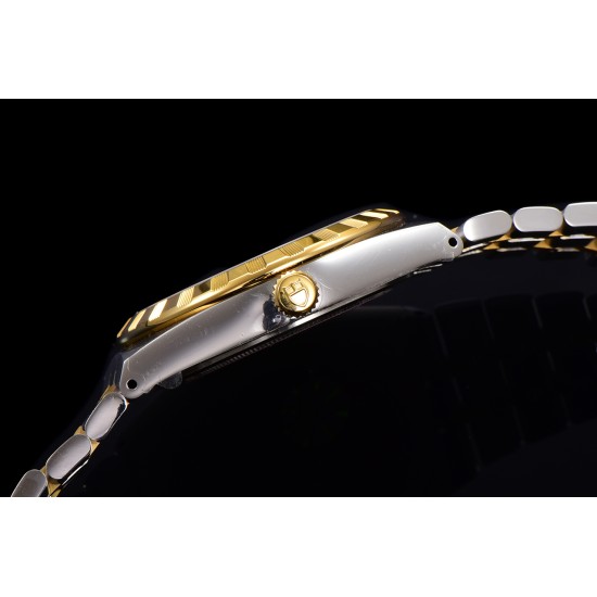 Tudor-Royal Day-Date 41mm SS/YG Black/Dia V7F A2824