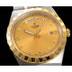 Tudor-Royal Day-Date 41mm SS/YG Gold/Dia V7F A2824