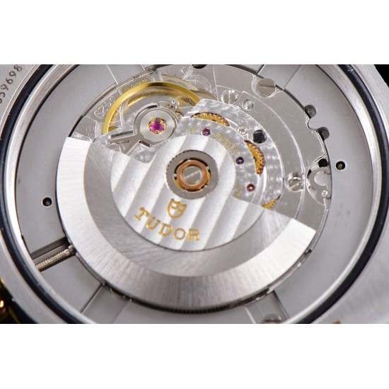 Tudor-Royal Day-Date 41mm SS/YG Gold/Dia V7F A2824