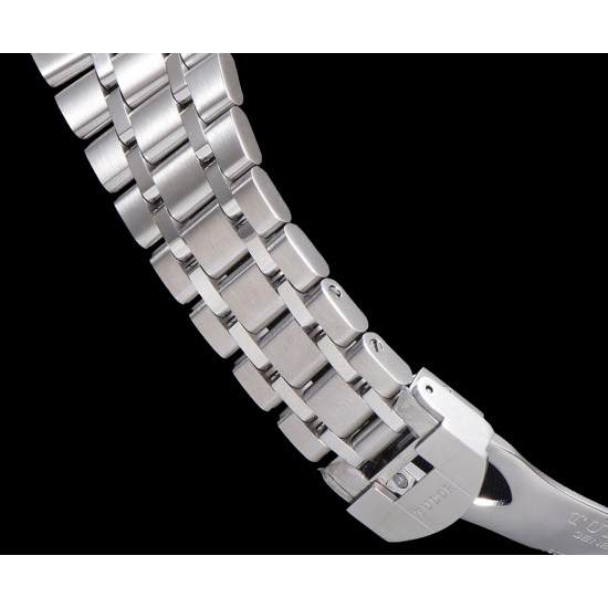 Tudor-Royal Day-Date 41mm SS/SS Black/Rmn V7F A2824