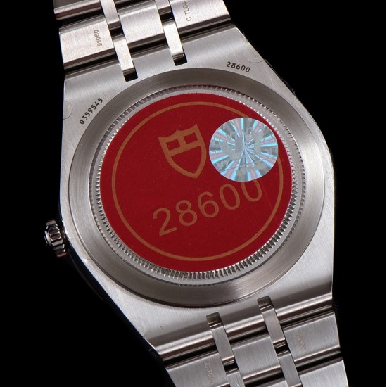 Tudor-Royal Day-Date 41mm SS/SS Black/Rmn V7F A2824