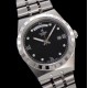 Tudor-Royal Day-Date 41mm SS/SS Black/Dia V7F A2824