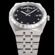 Tudor-Royal Day-Date 41mm SS/SS Black/Dia V7F A2824