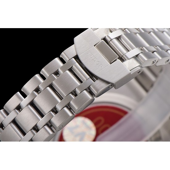 Tudor-Royal Day-Date 41mm SS/SS Black/Dia V7F A2824