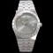 Tudor-Royal Day-Date 41mm SS/SS Silver/Dia V7F A2824