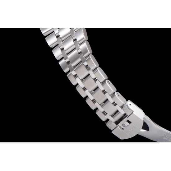 Tudor-Royal Day-Date 41mm SS/SS Silver/Dia V7F A2824