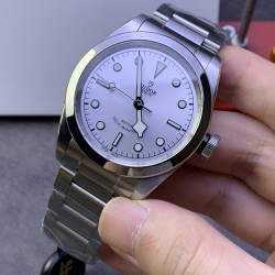 Tudor-Heritage Tudor-Black Bay 41mm SS/SS White Dial LF Asia 2824