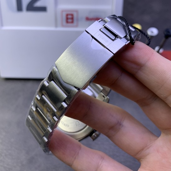 Tudor-Heritage Tudor-Black Bay 41mm SS/SS White Dial LF Asia 2824