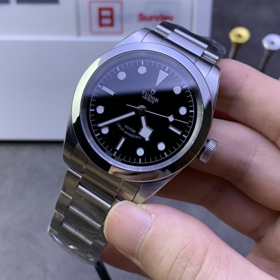 Tudor-Heritage Tudor-Black Bay 41mm SS/SS Black Dial LF Asia 2824