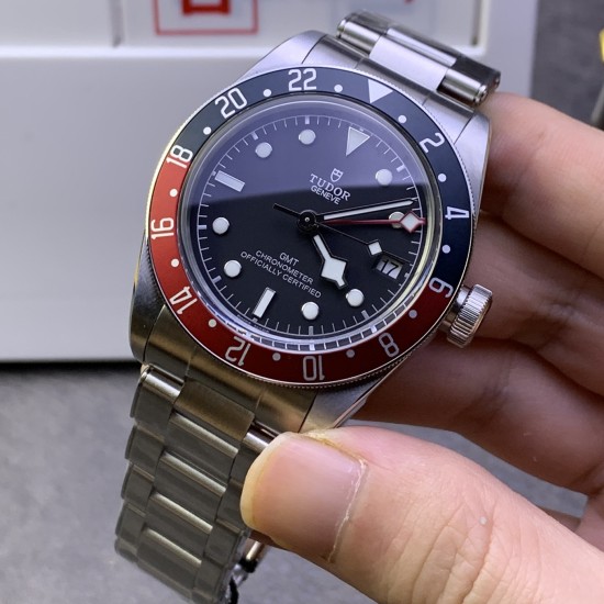 Tudor-Heritage Tudor-Black Bay 41mm GMT Basel 2018 SS/SS Black ZF Asia 2836