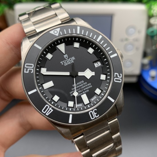 Tudor-Pelagos Titanium 39mm M25407N TI/TI Black Dial ZF V2 A2824 Automatic