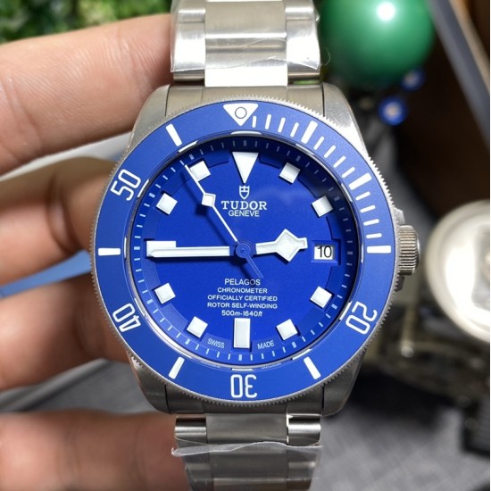 Tudor-Pelagos Titanium 42MM TI/TI Blue XF V5 A2824 Automatic