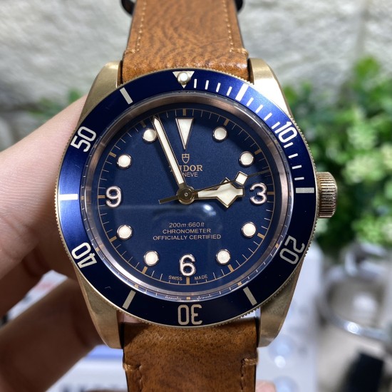 Tudor-Black Bay Bronze Slate Blue 43mm M79250BA-0001 XF A2824 Automatic