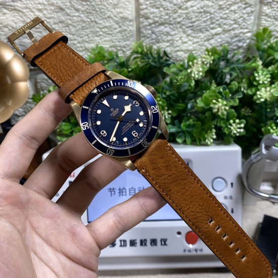 Tudor-Black Bay Bronze Slate Blue 43mm M79250BA-0001 XF A2824 Automatic