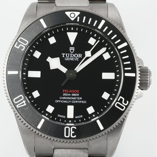 Tudor-Pelagos Titanium 39mm M25407N-0001 TI/TI Black Dial ZF V2 A2824