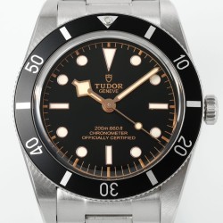 Tudor-Heritage Tudor-Black Bay 37mm SS/SS Black Dial ZF A2824 Automatic