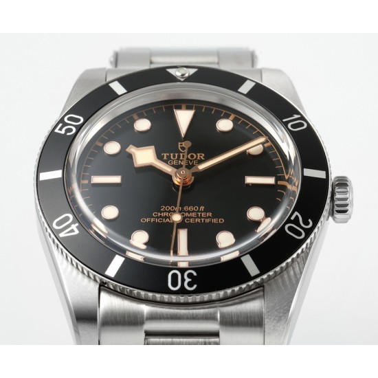 Tudor-Heritage Tudor-Black Bay 37mm SS/SS Black Dial ZF A2824 Automatic