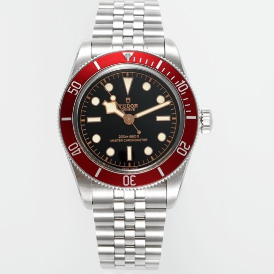 Tudor-Black Bay 41mm SS/SS Black Dial ZF A2824 Automatic