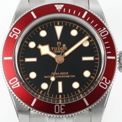 Tudor-Black Bay 41mm SS/SS Black Dial ZF A2824 Automatic