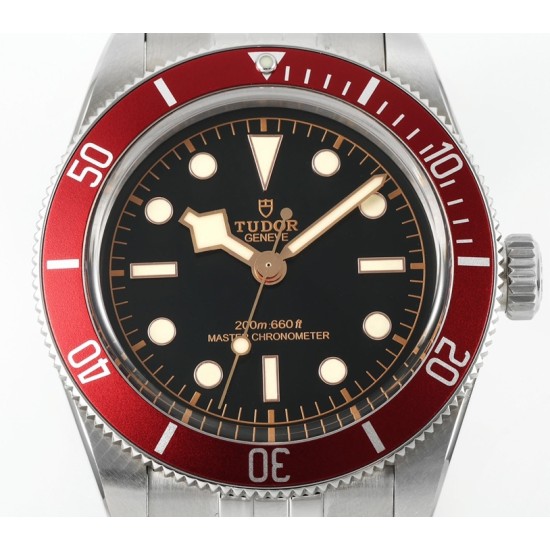 Tudor-Black Bay 41mm SS/SS Black Dial ZF A2824 Automatic