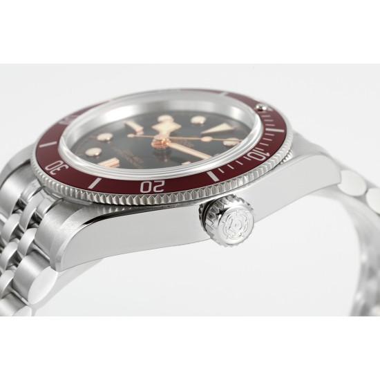 Tudor-Black Bay 41mm SS/SS Black Dial ZF A2824 Automatic