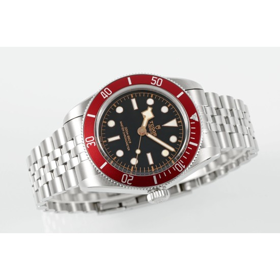 Tudor-Black Bay 41mm SS/SS Black Dial ZF A2824 Automatic