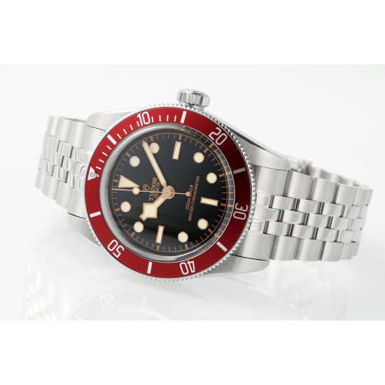 Tudor-Black Bay 41mm SS/SS Black Dial ZF A2824 Automatic