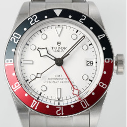 Tudor-Black Bay GMT 41mm SS/SS White Dial ZF A2836 Automatic