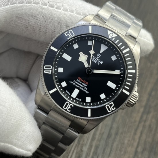 Tudor-Pelagos Titanium 39mm M25407N-0001 TI/TI Black Dial ZF V2 A2824