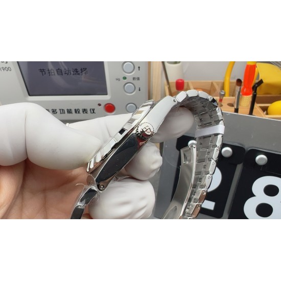 Tudor-Royal Day-Date 41mm SS/SS Black/Dia V7F A2824 Automatic