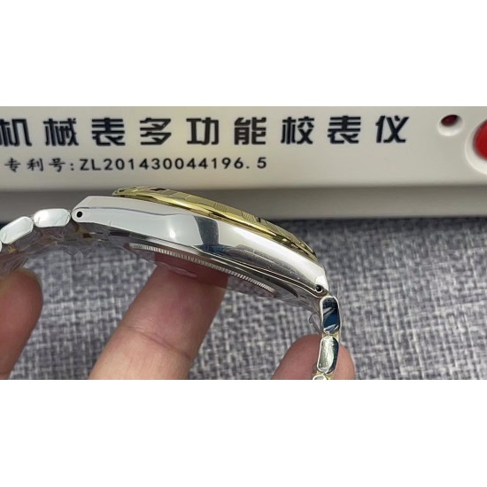 Tudor-Royal Day-Date 41mm SS/YG Gold/Dia V7F A2824 Automatic