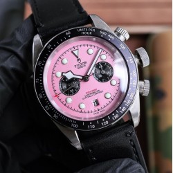 Tudor-Black Bay Chrono 42mm SS/LE Pink Dial BLSF A7750 Automatic
