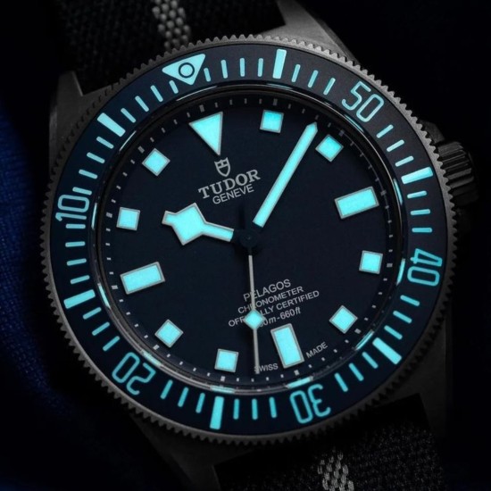  Tudor-Pelagos FXD Titanium 42mm TI/NY Blue Dial M+F 8N24