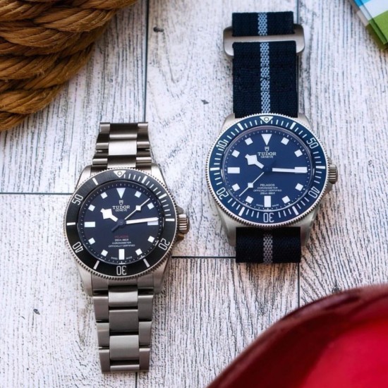  Tudor-Pelagos FXD Titanium 42mm TI/NY Blue Dial M+F 8N24