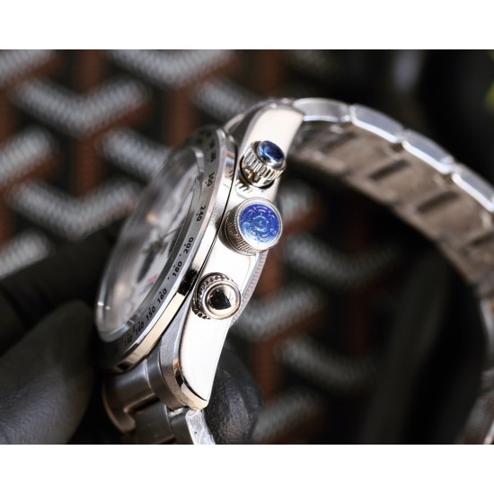 Tudor-Black Bay Chrono 42mm SS/SS White Dial BLSF A7750 Automatic