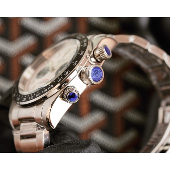 Tudor-Black Bay Chrono 42mm SS/SS White Dial BLSF A7750 Automatic