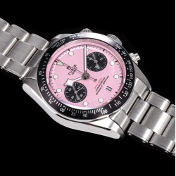 Tudor-Black Bay Chrono 42mm SS/SS Pink Dial BLSF A7750 Automatic