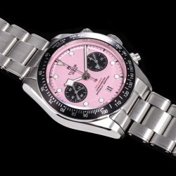 Tudor-Black Bay Chrono 42mm SS/SS Pink Dial BLSF A7750 Automatic