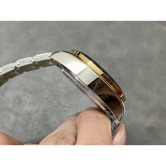 Tudor-Black Bay Chrono 41mm SS/SS Black Dial TWF A7750 Automatic