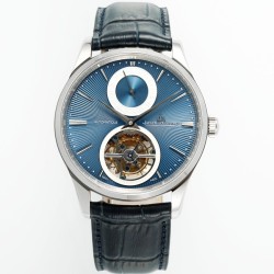 JAEGER LeCOULTRE- Master Ultra Thin Limited 40mm SS/LE Blue Dial APS Tourb