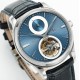 JAEGER LeCOULTRE- Master Ultra Thin Limited 40mm SS/LE Blue Dial APS Tourb