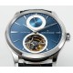 JAEGER LeCOULTRE- Master Ultra Thin Limited 40mm SS/LE Blue Dial APS Tourb